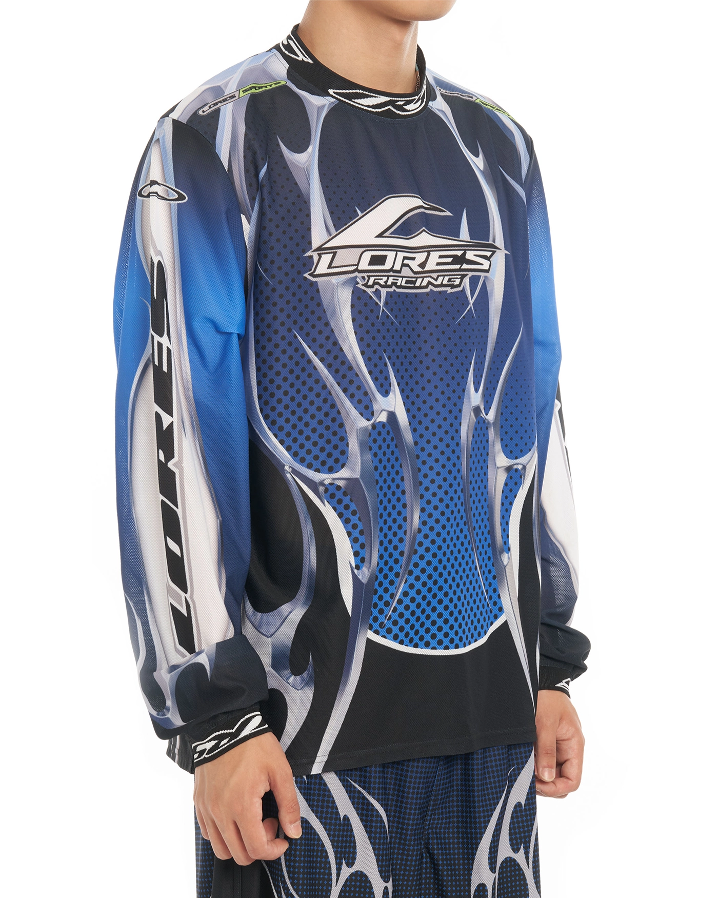 人気 ☆LORES☆ GUCCIMAZE MOTOCROSS JERSEY MUSINSA | LORES Guccimaze Motocross Jersey - Black